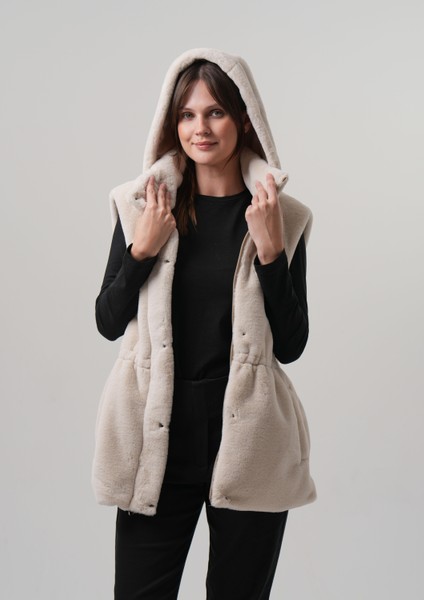 Damla Kadın Yelek Kadın Rabbit Yelek modelleri