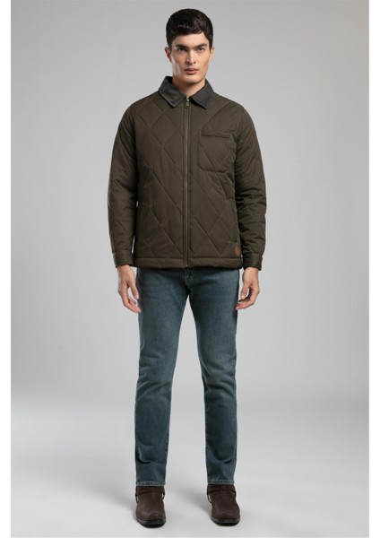 Declan Erkek Mont Yeşil