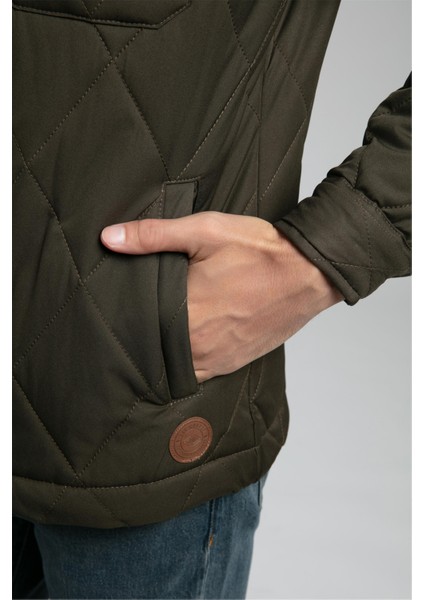 Declan Erkek Mont Yeşil