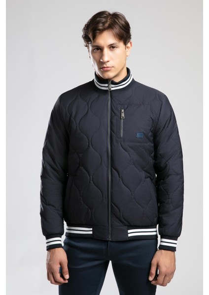 Dashawn Erkek Kapüşonlu Mont Lacivert modelleri