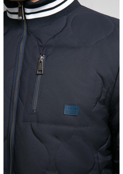 Dashawn Erkek Kapüşonlu Mont Lacivert indirimleri