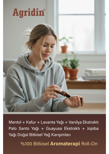 Focus Mind Roll-On 10 ml – 100% Doğal Aromaterapi ile Zihin Açıklığı ve Odaklanma Desteği