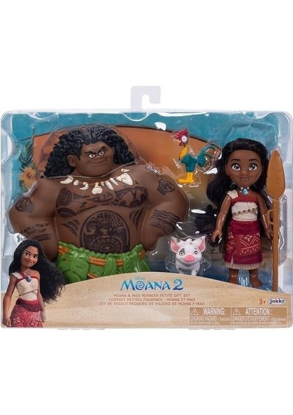 Moana - 15 cm Maui & Moana ve Arkadaşları Set modelleri