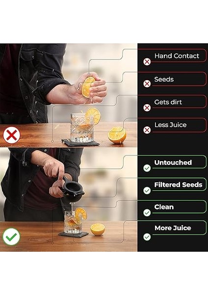 Limon Sıkacağı Metal Döküm Manuel Profesyonel Narenciye Portakal Pressi Çekirdek Filtreli Meyve Suyu indirimleri