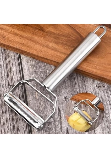 Pratik Paslanmaz Çelik Jülyen Patates Meyve ve Sebze Soyucu Rende fiyatları