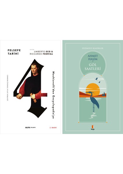 Felsefe Tarihi 4 (Ciltli) + Göl Saatleri