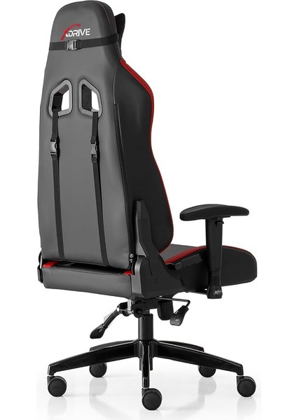 15'li Profesyonel Oyuncu Koltuğu Kırmızı/siyah indirimleri