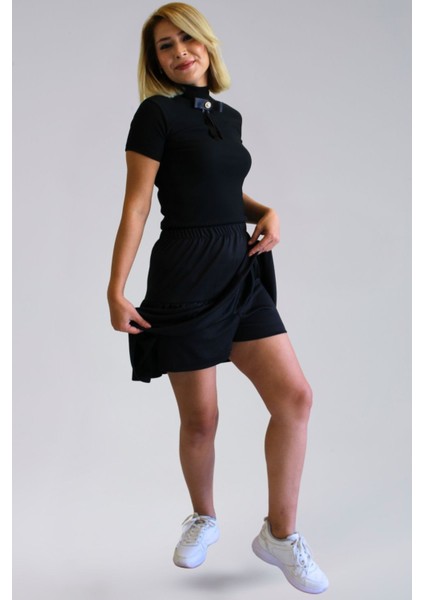 Mevsimlik Kadın Etek - Ecrin Kumaş Mevsimlik Mini Boy Kadın Şort Etek fırsatları