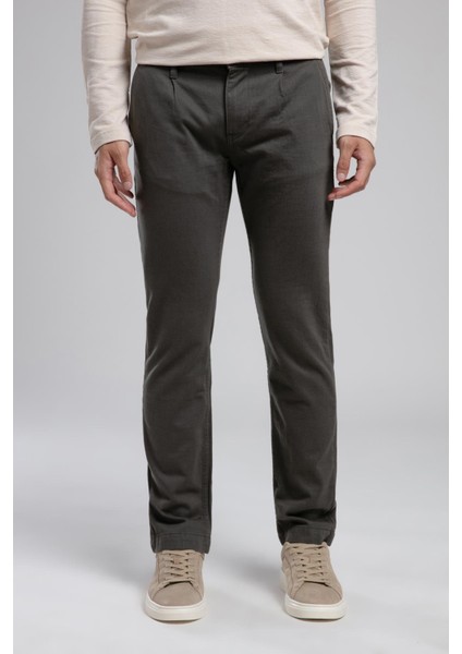 Robb Normal Bel Düz Kesim Düz Paça Haki Erkek Pantolon fiyatları