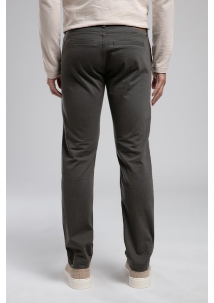 Robb Normal Bel Düz Kesim Düz Paça Haki Erkek Pantolon modelleri