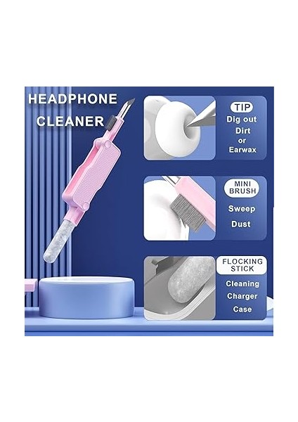 Barfumerıe Elektronik Temizleyici Kiti. Klavye Fırçası, Airpod Temizleme Aracı, Telefon Ekran Temizleyici. Bilgisayarlar, Macbooks, Dizüstü Bilgisayarlar, Airpods Pro, Kulaklık Için. (Koyu Yeşil) modelleri