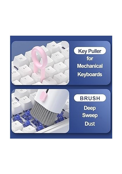 Barfumerıe Elektronik Temizleyici Kiti. Klavye Fırçası, Airpod Temizleme Aracı, Telefon Ekran Temizleyici. Bilgisayarlar, Macbooks, Dizüstü Bilgisayarlar, Airpods Pro, Kulaklık Için. (Koyu Yeşil) indirimleri