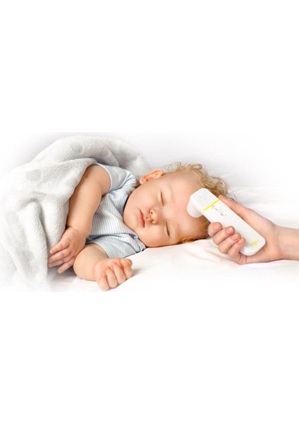 Agu Fay Temassız Akıllı Ateş Ölçer | 1 Saniyede Hızlı Ölçüm | Telefon Uygulaması ile Senkronizasyon |bebek, Çocuk ve Yetişkin Kullanımı fırsatları