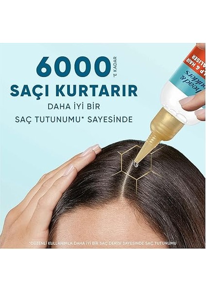 & Shoulders Dermaxpro Scalp & Hair Revitaliser Dökülme Karşıtı Durulanmayan Saç Derisi Serumu Kafein ve Seramid ile 145ML fırsatları