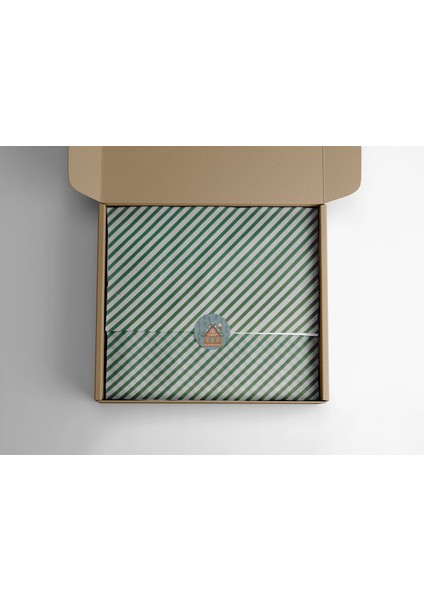 Yeşil Verev Beyaz Ambalaj Kağıdı Seti | 10 Rulo Kağıt (70X100 Cm)-12 RAFYA-20M Ip-Bant ve Makinesi fırsatları