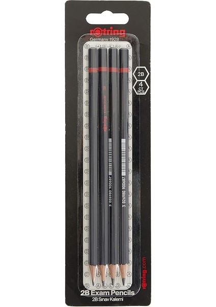 2b Sınav Kalemi, 4'lü Paket