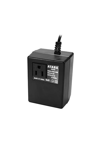 Verimli Ev 200 W Ac 220 V Için 110 V Adım Aşağı Trafo Gerilim Dönüştürücü Seyahat Güç Adaptörü Youmaxe fırsatları