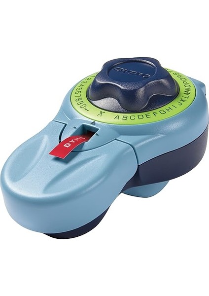 Junior, Kişisel Mekanik Etiketleme Makinesi (9 mm Kabartma Şeritlerle Uyumlu Kullanım) - S0717900, Mavi/yeşil modelleri