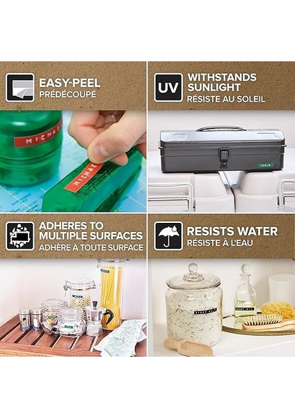 Junior, Kişisel Mekanik Etiketleme Makinesi (9 mm Kabartma Şeritlerle Uyumlu Kullanım) - S0717900, Mavi/yeşil fırsatları