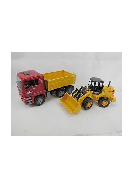 - Man Damperli Kamyon ve Fr 130 Kepçe Ölçekli Model modelleri