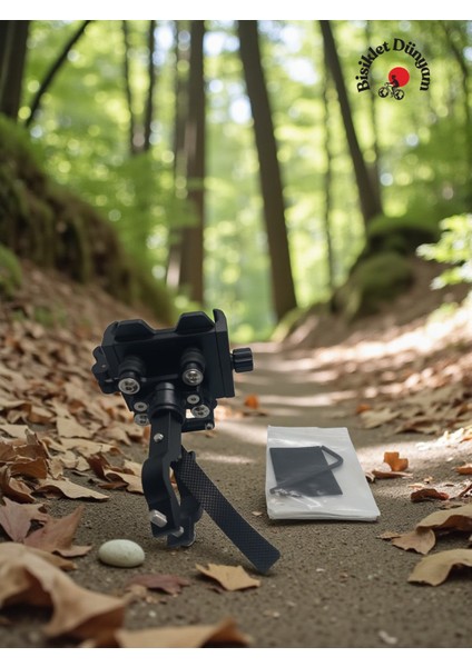 Damperli Titreşim Önleyici Telefon Tutucu 360° Bisiklet & Scooter Uyumlu Siyah modelleri