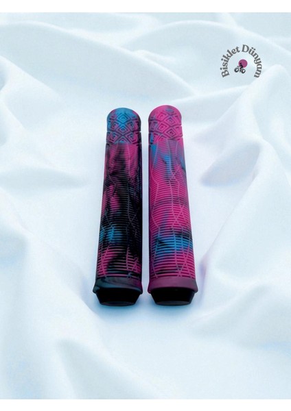 Bisiklet 165MM Bmx Dirt Jump Yumuşak Elcik Metalik Desenli fiyatları