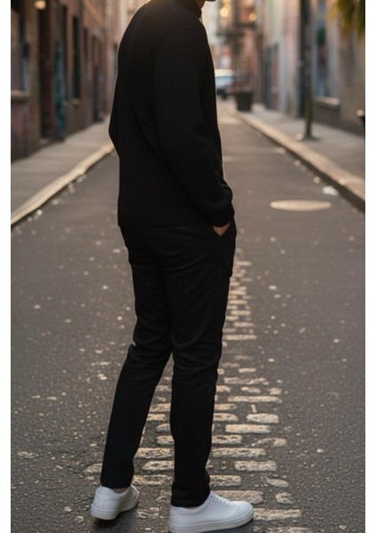 Loken Tam Fermuarlı Dik Yaka Kalın Erkek Hırka modelleri