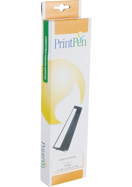 Printpen Epson LQ-800 & LX-300,350 Siyah Muadil Nokta Vuruşlu Yazıcı Şeridi