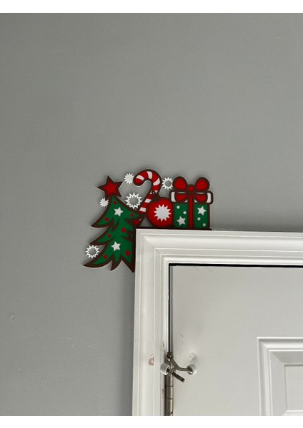 Festive Door Topper | Kapı Üstü Yılbaşı Dekoru (Renkli)