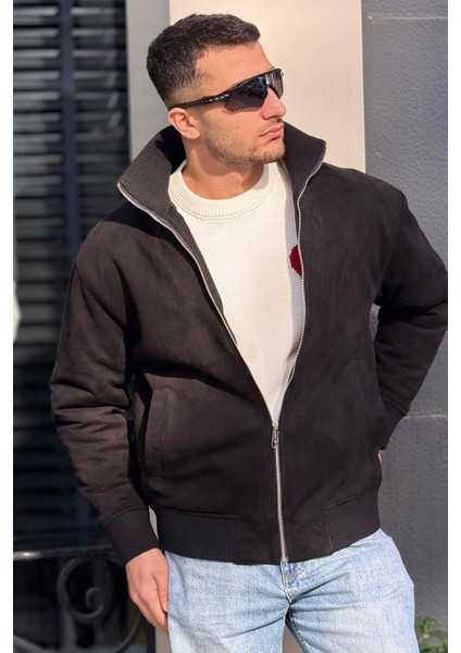 X-2021 Ribanalı Içi Kapitone Süet Mont fiyatları