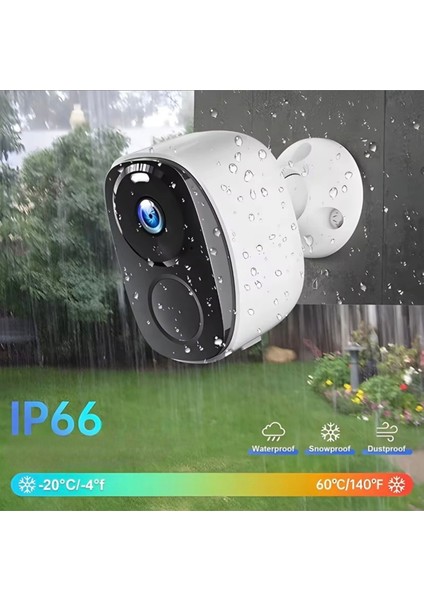 Kablosuz Wi-Fi Güvenlik Kamerası – Fhd 1080P, Bataryalı, Pır Hareket Algılama, Iki Yönlü Ses modelleri