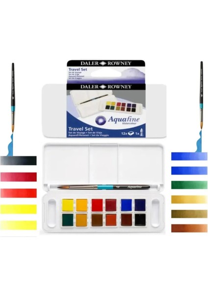 A5 200 gr Spr Mix Media Pad 20 Yp St. Aquafine Sulu Boya Seti 12'li Set fırsatları