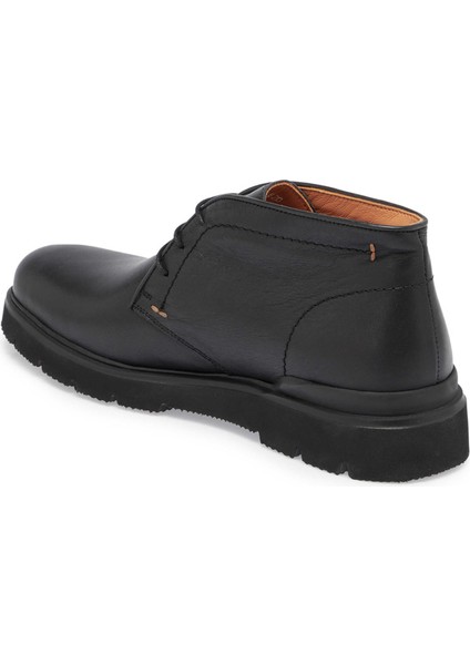 Siyah Hakiki Deri Erkek Casual Bot - E24K1BT57014-A23 fiyatları