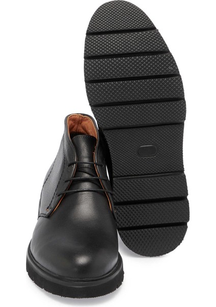 Siyah Hakiki Deri Erkek Casual Bot - E24K1BT57014-A23 fırsatları