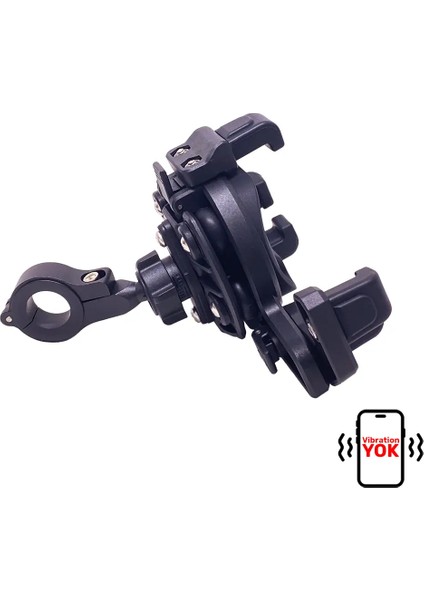 CT-M17 Telefon Tutucu Titreşim Özellikli Motosiklet Gidon Yatay Kullanım Su Geçirmez Üniversal modelleri