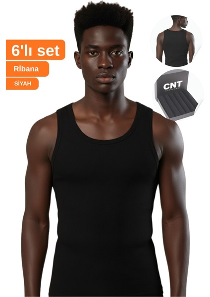 Ribana Kumaş Erkek 6'Lı Atlet