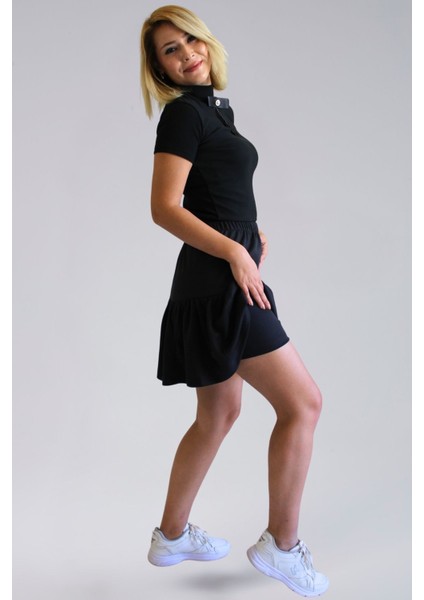 Mevsimlik Kadın Etek - Ecrin Kumaş Mevsimlik Mini Boy Kadın Şort Etek fiyatları