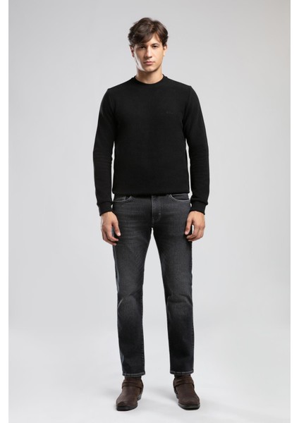 Harry Orta Bel Düz Kesim Düz Paça Ellery Mbk Dark Erkek Pantolon