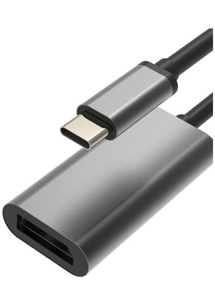 Type-C To Displayport Adaptör USB C Dp Çevirici Notebook Pc Bilgisayar Uyumlu HC67 (Hdmı Değildir) modelleri