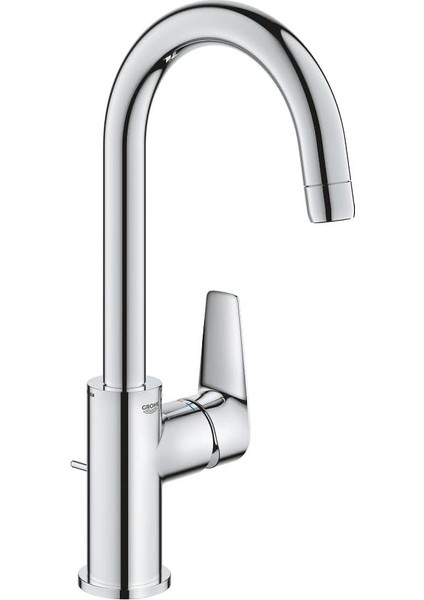 Bauedge Tek Kumandalı Lavabo Bataryası 1/2" L-Boyut - 23760001