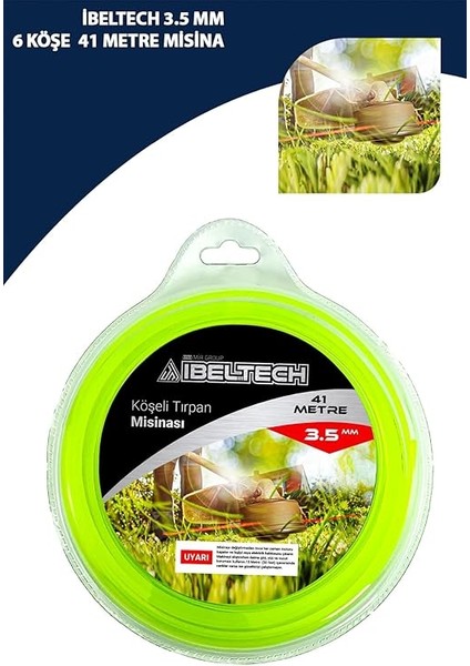 Germany Style 6 Köşe 3.5 mm 41 Metre Tırpan Misinası Sağlam Dayanıklı Misina modelleri