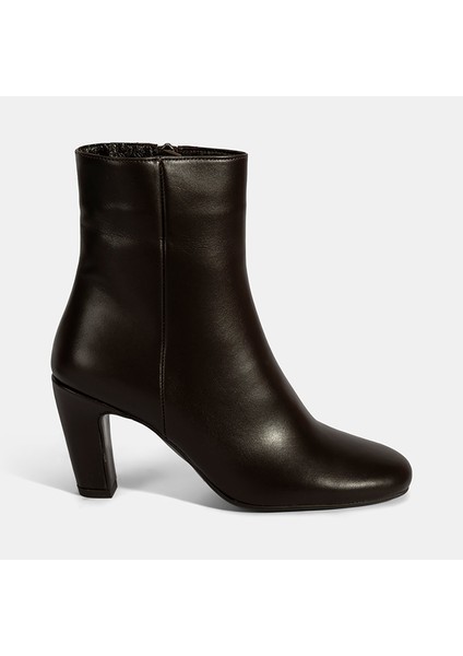 Kadın Kahve Topuklu Deri Bot fiyatları