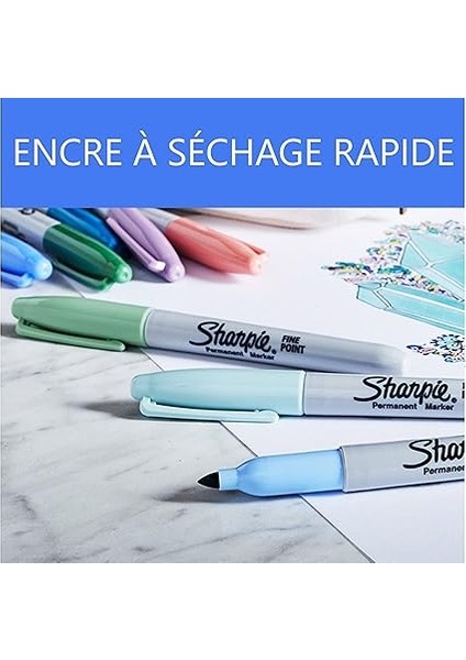 Fine Permanent Markör, Mystic Gems, 12'li Paket modelleri