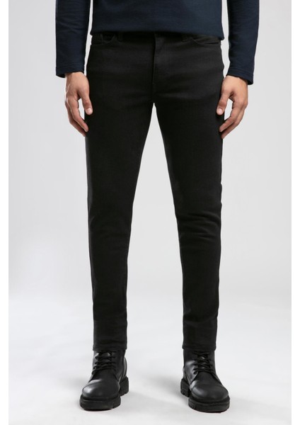 Jack Normal Bel Dar Kesim Dar Paça Siyah Erkek Jean Pantolon indirimleri