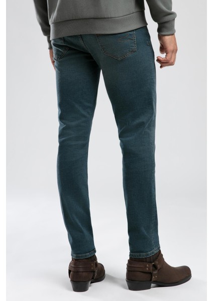Jagger Normal Bel Dar Kesim Düz Paça Mavi Erkek Jean Pantolon modelleri