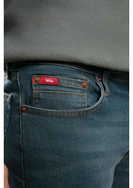 Jagger Normal Bel Dar Kesim Düz Paça Mavi Erkek Jean Pantolon fırsatları