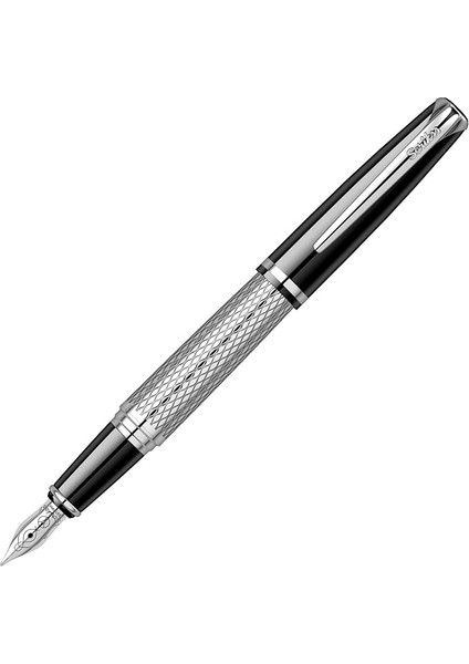 Pera 477 Dolma Kalem Siyah Krom