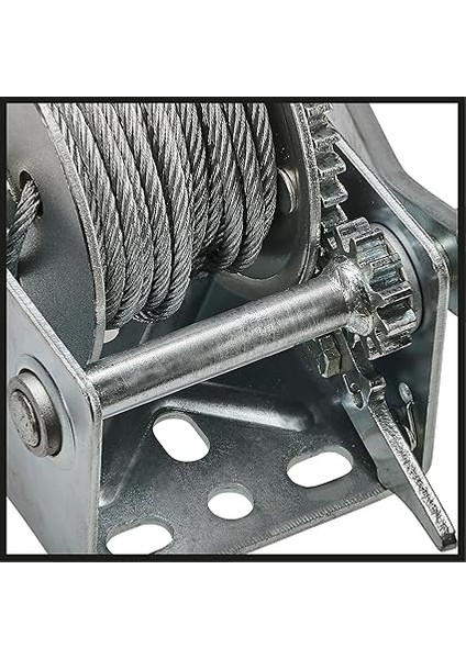 El Vinci Tc-Wı 500 (Maks. Taşıma Kapasitesi 500 Kg, 10 Metre Uzunluğunda Bükülmez Çelik Halat, Geri Dönüş Kilidi, Yumuşak Tutma Sapı, Emniyet Kapaklı Güvenlik Yük Kancası Dahil) - 2260160 modelleri