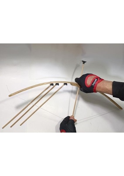 Eğitici 75CM Ahşap Ok Yay Takımı +10 Vantuzlu Ok 30 mt Menzil Hassas Nişan Alma Güçlü Gergiye Mukavemetli fırsatları