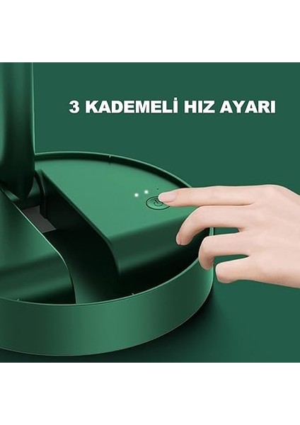 Masaüstü Vantilatör Şarjlı Vantilatör Yükselebilen Fan Soğutucu Fan Klima Serinletici 3 Kademeli Hız Ayarı Asorti Renk indirimleri